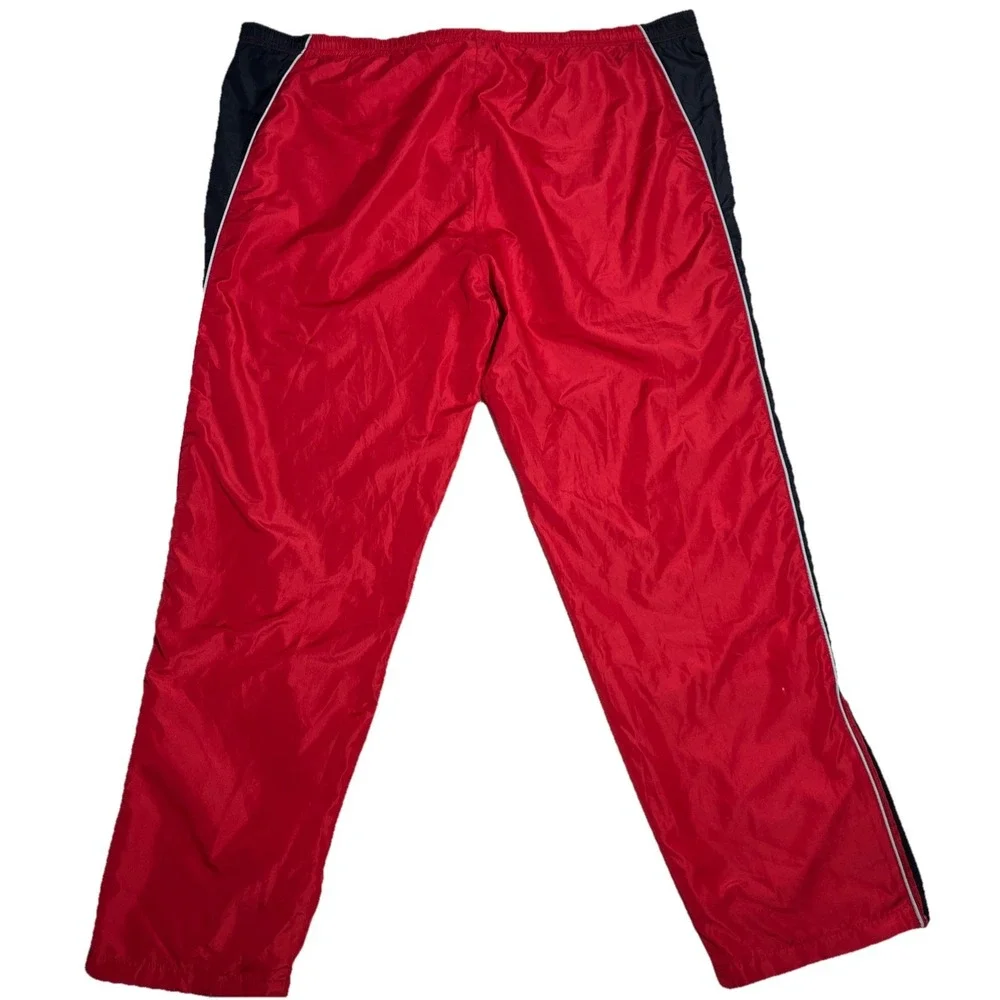 Nebraska Cornhuskers Joggers Warm Up Men's XL NCAA Football Zip Legs Red Oak